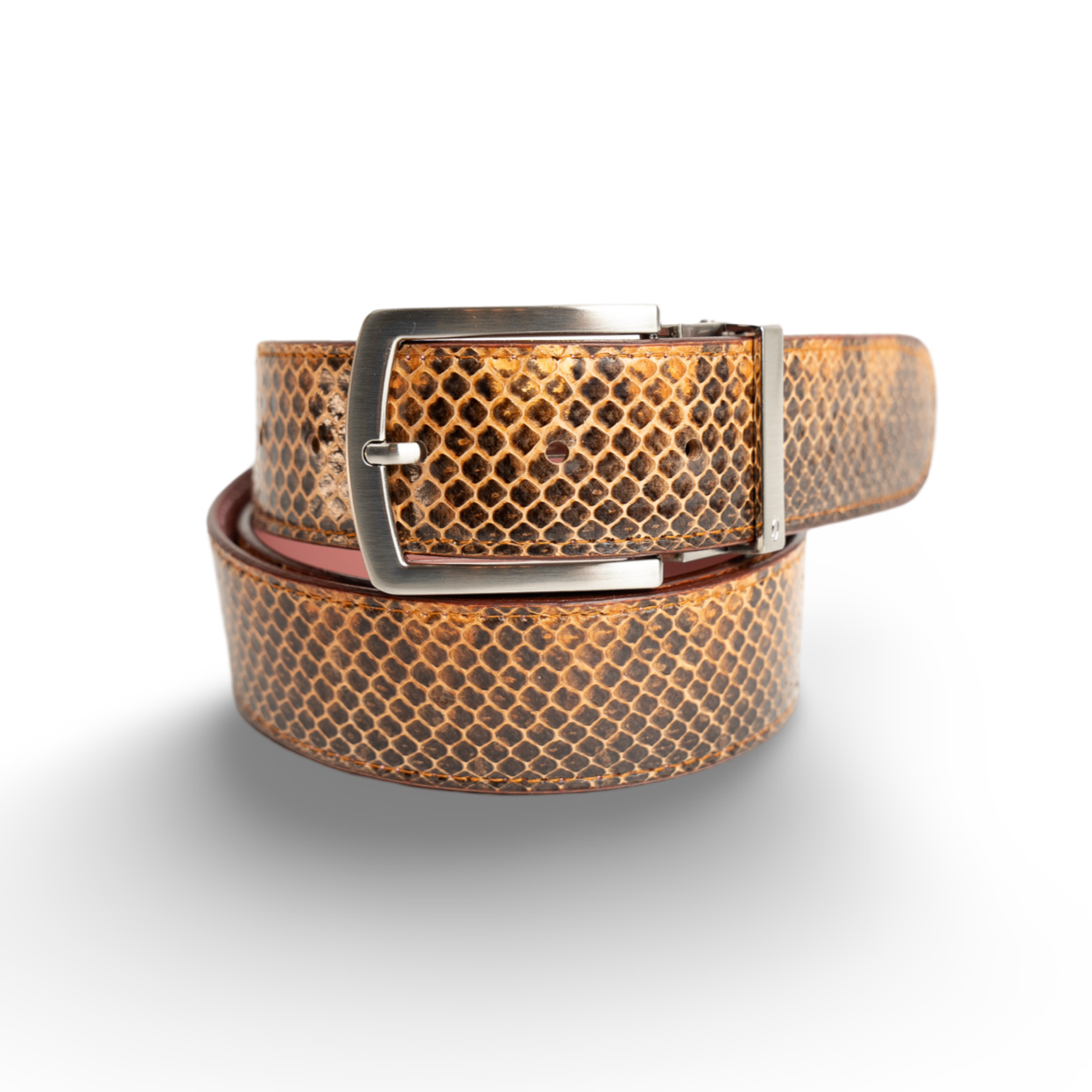 Snakeskin Leather Belts – Druh Life