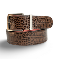 Brown Crocodile Belts
