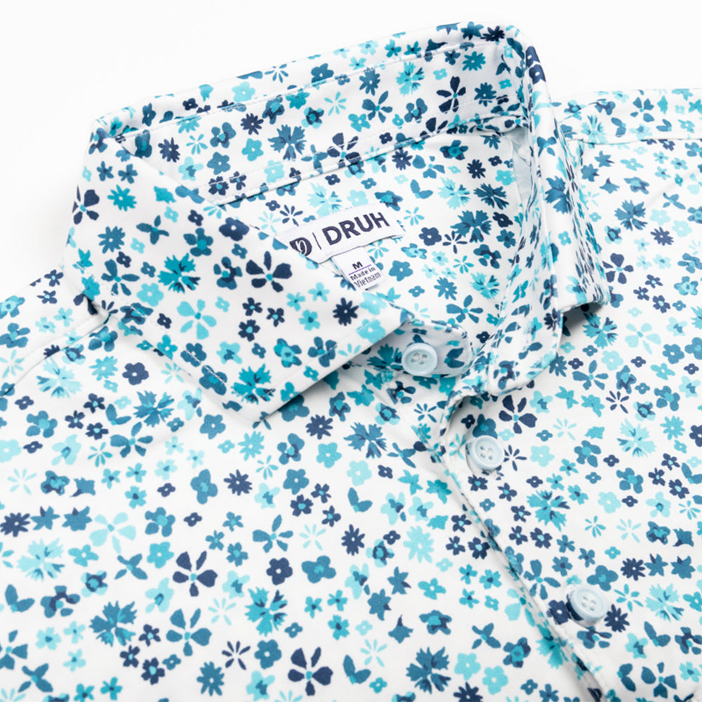 Blossom Polo - Blue