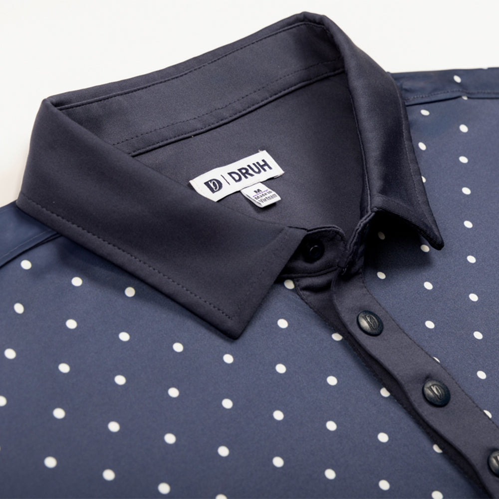 Polka Dot - Navy