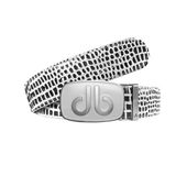 Black and white Crocodile Belts