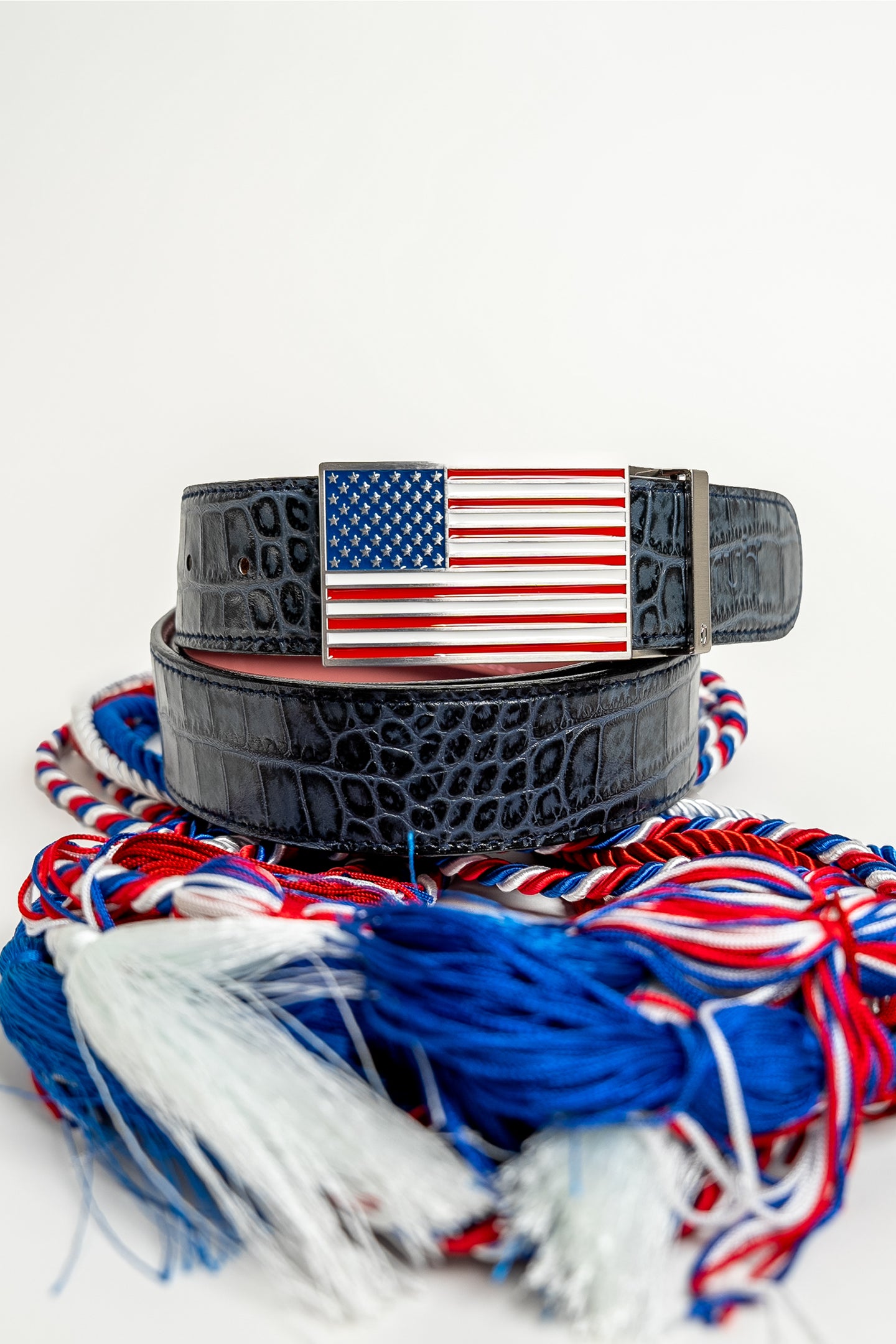 Crocodile Blue Belts