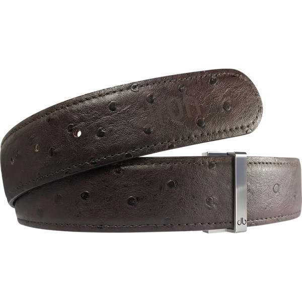 Leather Belt Straps - Ostrich Textured – Druh Life