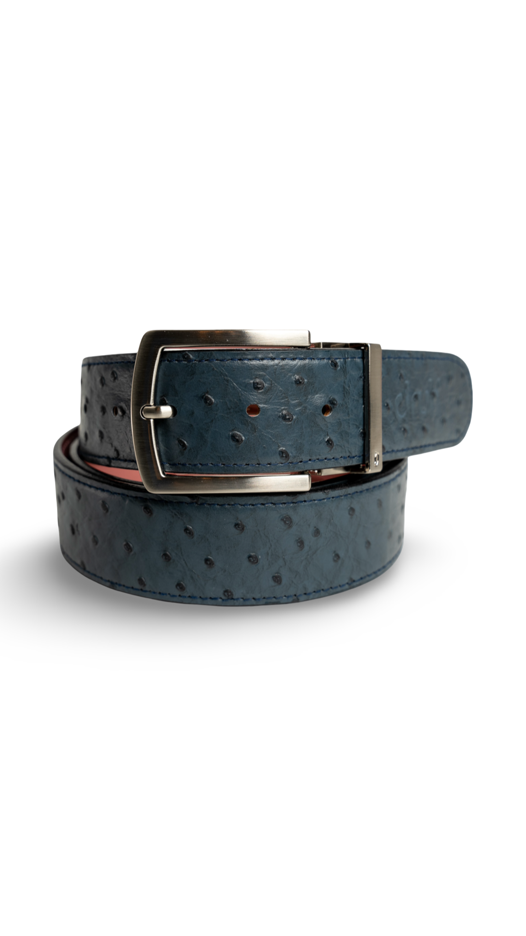 Ostrich Leather Belts