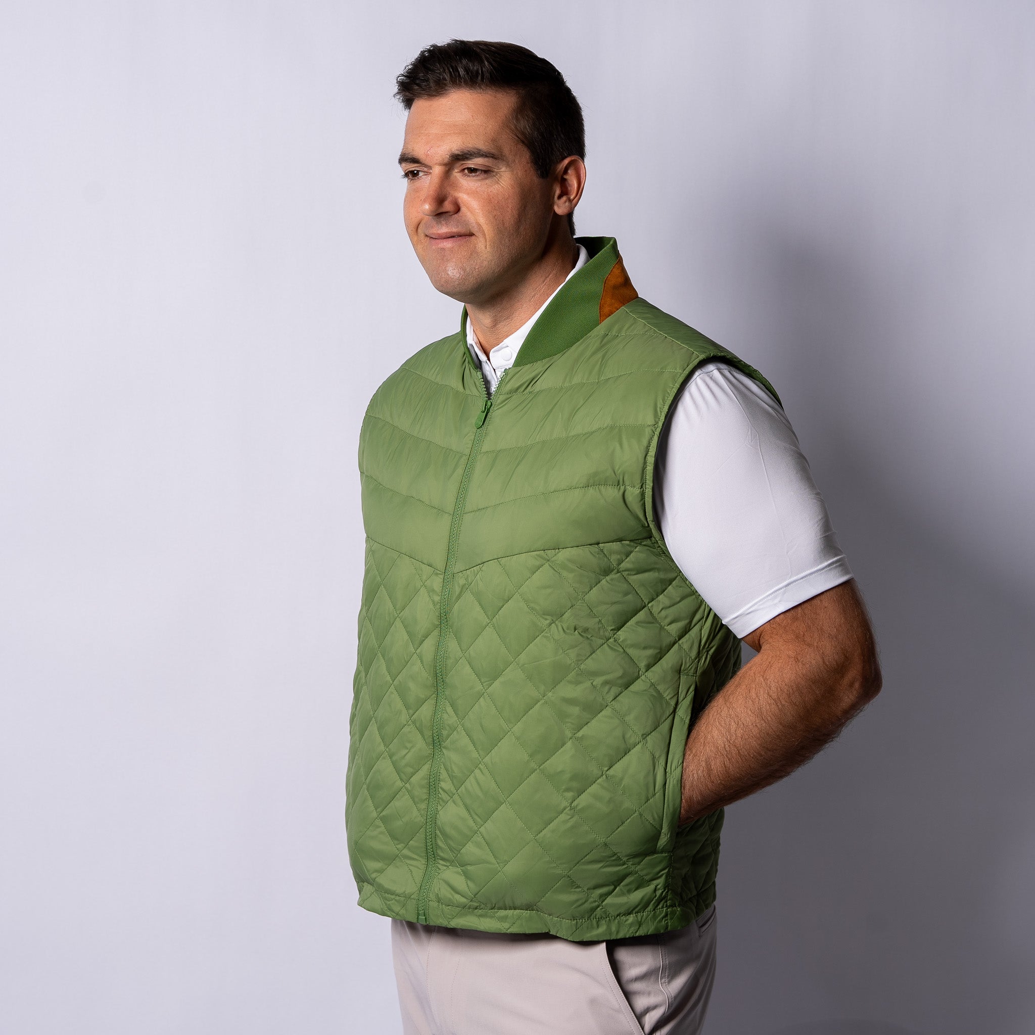 The Arctic Vest - Forest Green