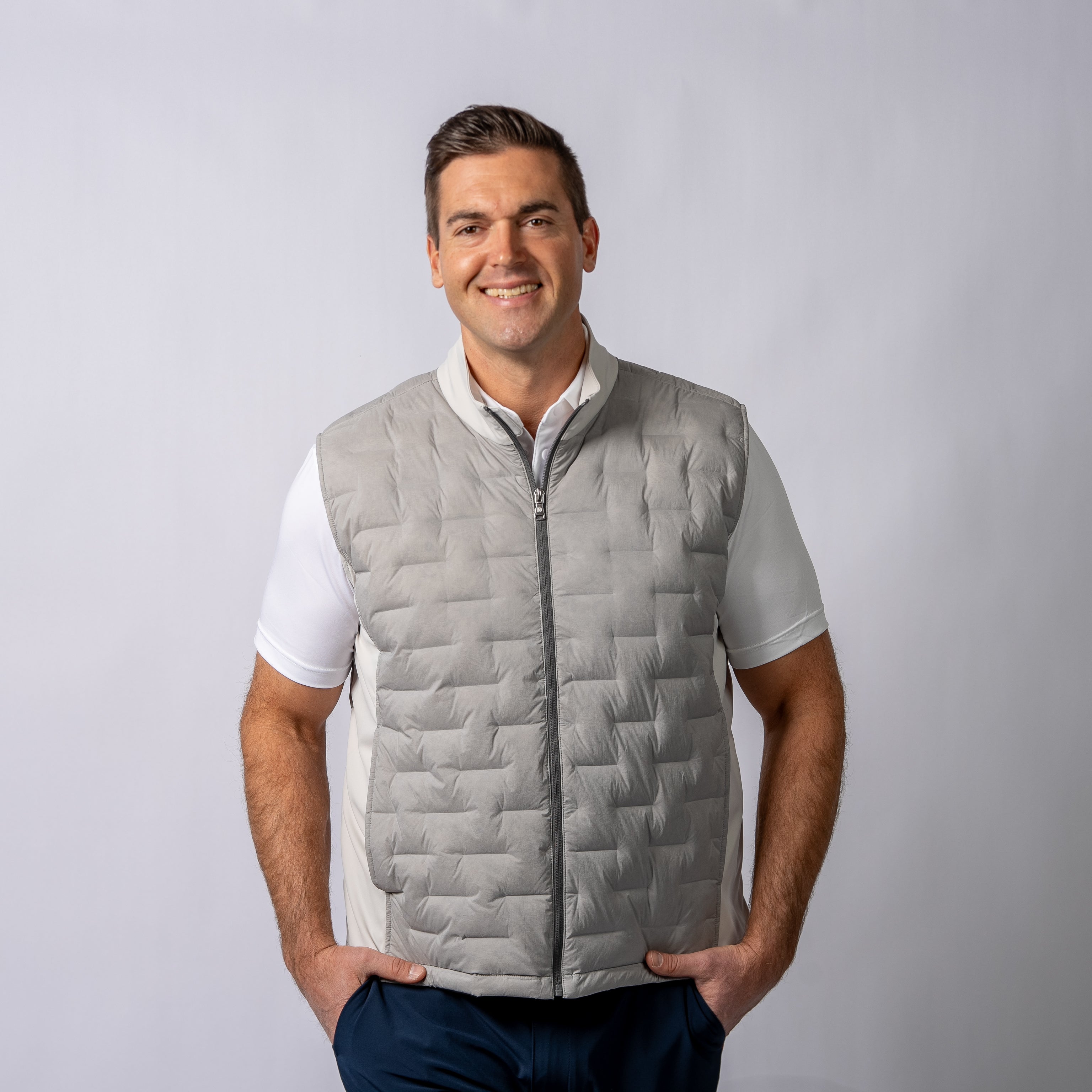 The Glacier Vest - Gray