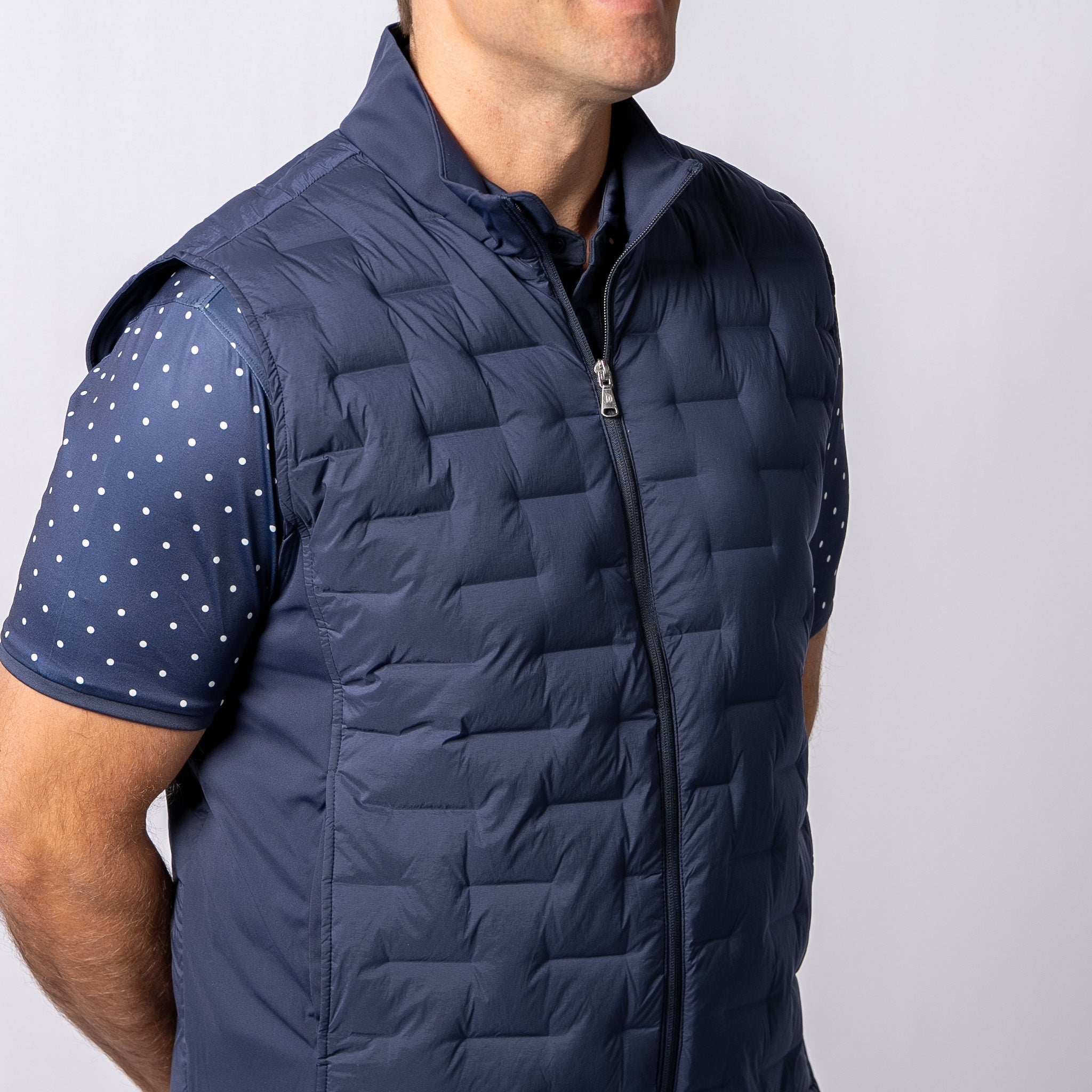 The Glacier Vest - Navy