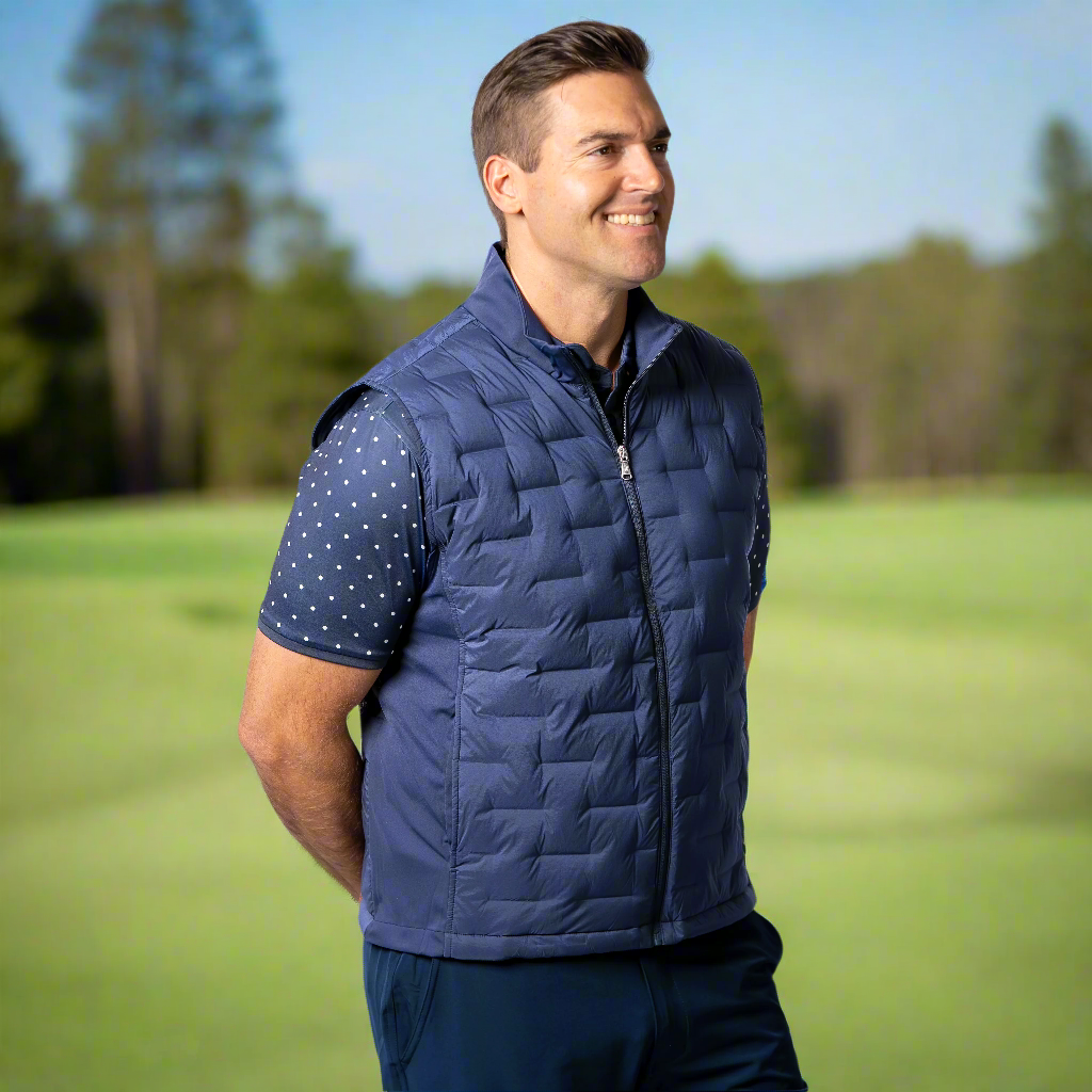 The Glacier Vest - Navy