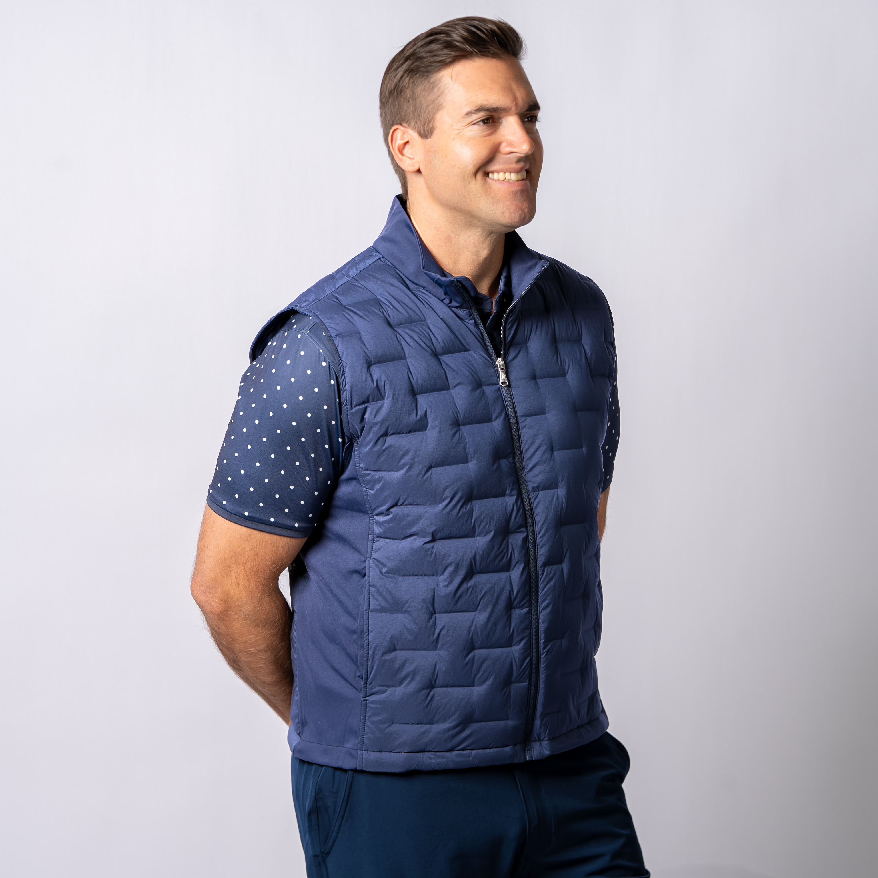 The Glacier Vest - Navy