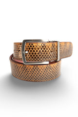 Snakeskin Leather Belts