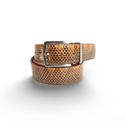 Snakeskin Leather Belts