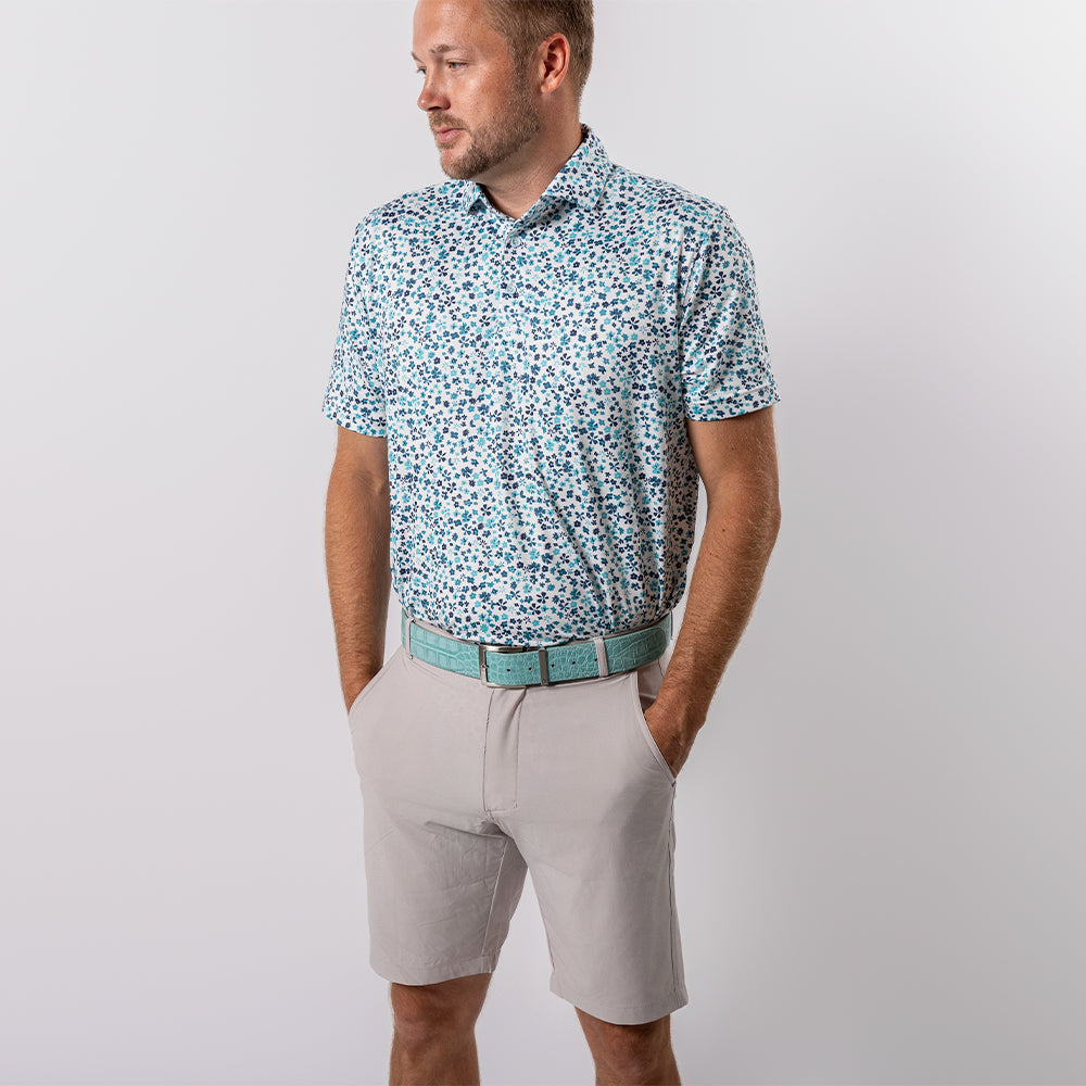 Blossom Polo - Blue