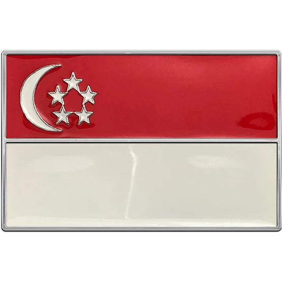 Singapore Flag Buckle