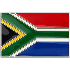 South Africa Flag Buckle