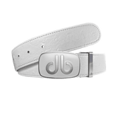 White Ostrich Belts