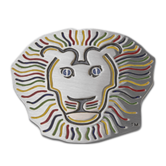 Druh John Daly Lion Buckle