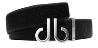 Embossed Leather Belt - db Icon Pattern
