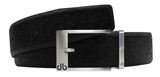 Embossed Leather Belt - db Icon Pattern