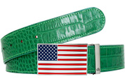 Crocodile Leather Belts