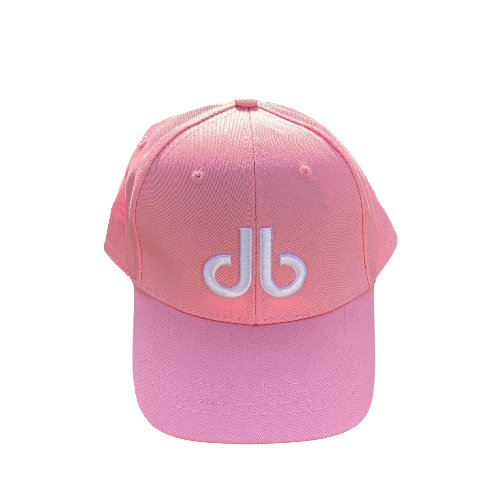 Pink Cap with White Trim