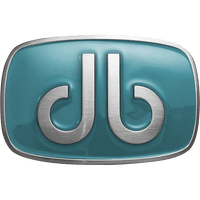 Druh db Big & Giant Buckle - Aqua