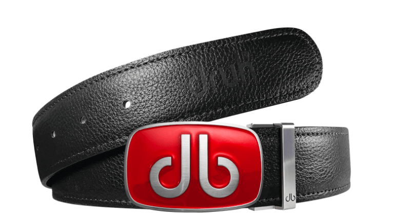 Black / Big Full Grain Leather Belts Druh Belts and Buckles | US & Canada