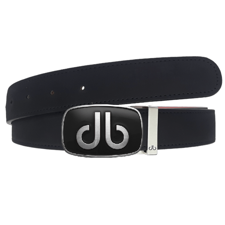 Black / Big & Gaint Nubuck (Suede) Leather Belts Druh Belts USA