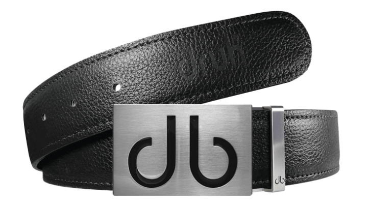 Black / Infill Full Grain Leather Belts Druh Belts and Buckles | US & Canada