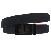 Black / Matte Black Nubuck (Suede) Leather Belts Druh Belts USA