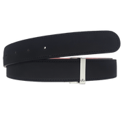 Black Nubuck (Suede) Leather Straps Druh Belts USA