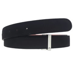 Black Nubuck (Suede) Leather Straps Druh Belts USA