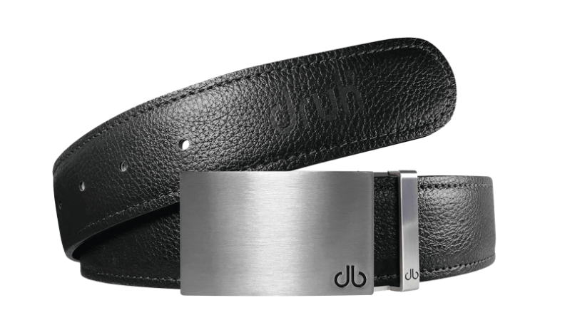 Silver Block Full Grain Leather Belts Druh Belts and Buckles | US & Canada