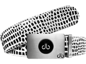 Black & White / Ballmarker Crocodile Leather Belts Druh Belts USA
