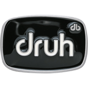 druh buckles black and white