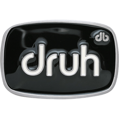 druh buckles black and white