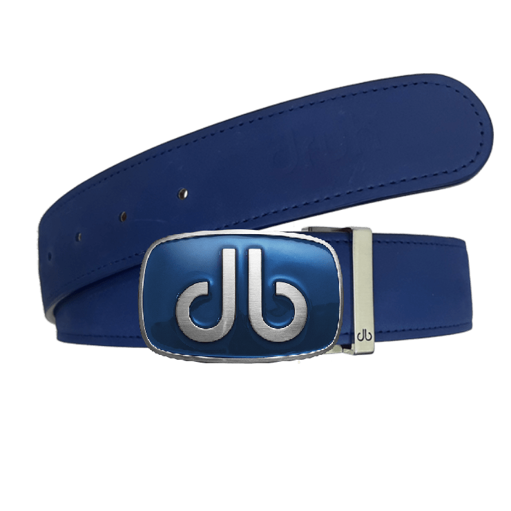 Blue / Big & Gaint Nubuck (Suede) Leather Belts Druh Belts USA