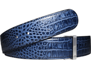 Blue Crocodile Leather Collection Druh Belts USA