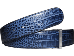 Blue Crocodile Leather Collection Druh Belts USA