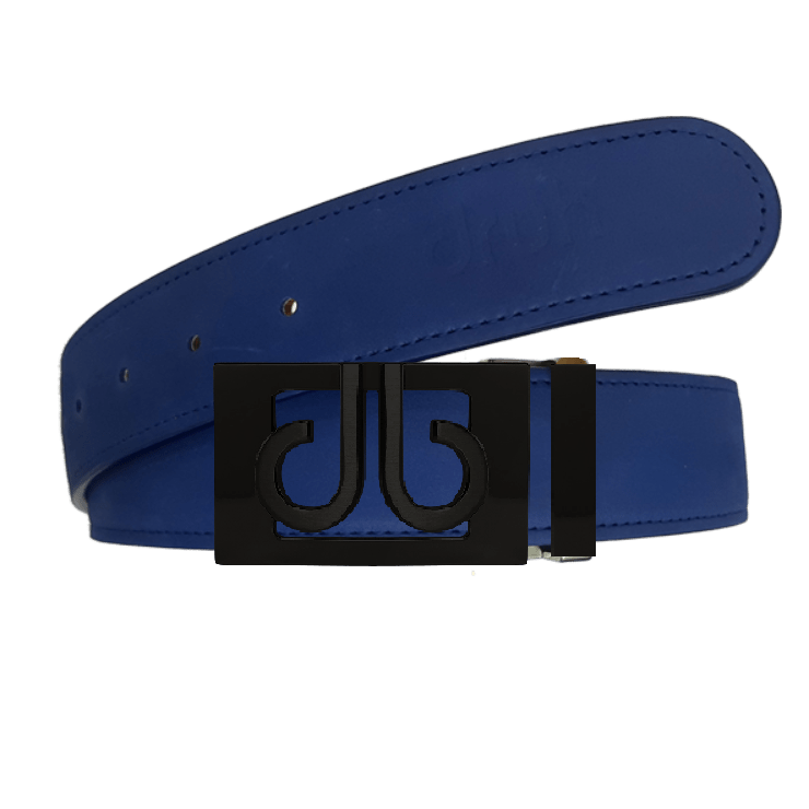 Matte Black Nubuck (Suede) Leather Belts Druh Belts USA