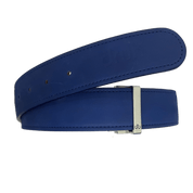 Blue Nubuck (Suede) Leather Straps Druh Belts USA