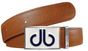 Brown / Double Infill Full Grain Leather Belts Druh Belts and Buckles | US & Canada