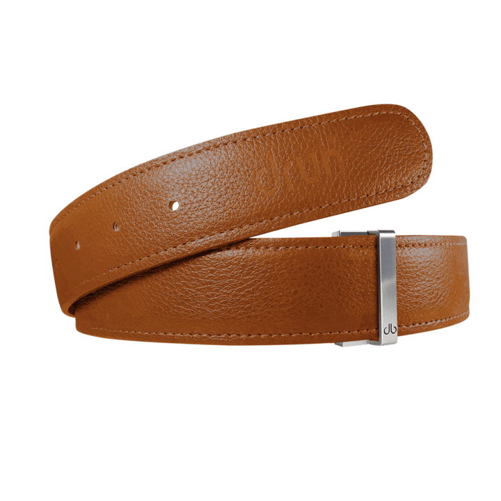 Brown Full Grain Leather Belt Straps Druh Belts USA