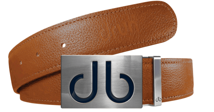 Brown / Infill Full Grain Leather Belts Druh Belts and Buckles | US & Canada