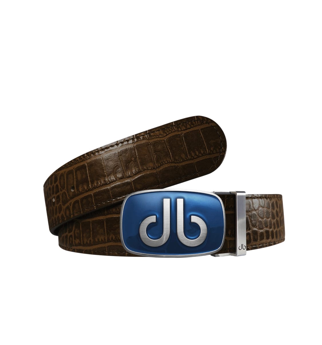 Dark Brown / Big & Gaint Crocodile Leather Belts Druh Belts USA