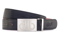 db Cut Out Lizard Black Belts Druh Belts USA