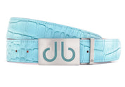 db Infill Aqua Crocodile Aqua Belts Druh Belts USA