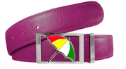 Fushcia / Arnold Palmer Full Grain Leather Belts Druh Belts and Buckles | US & Canada