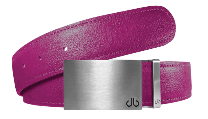  Silver Block Full Grain Leather Belts Druh Belts and Buckles | US & Canada