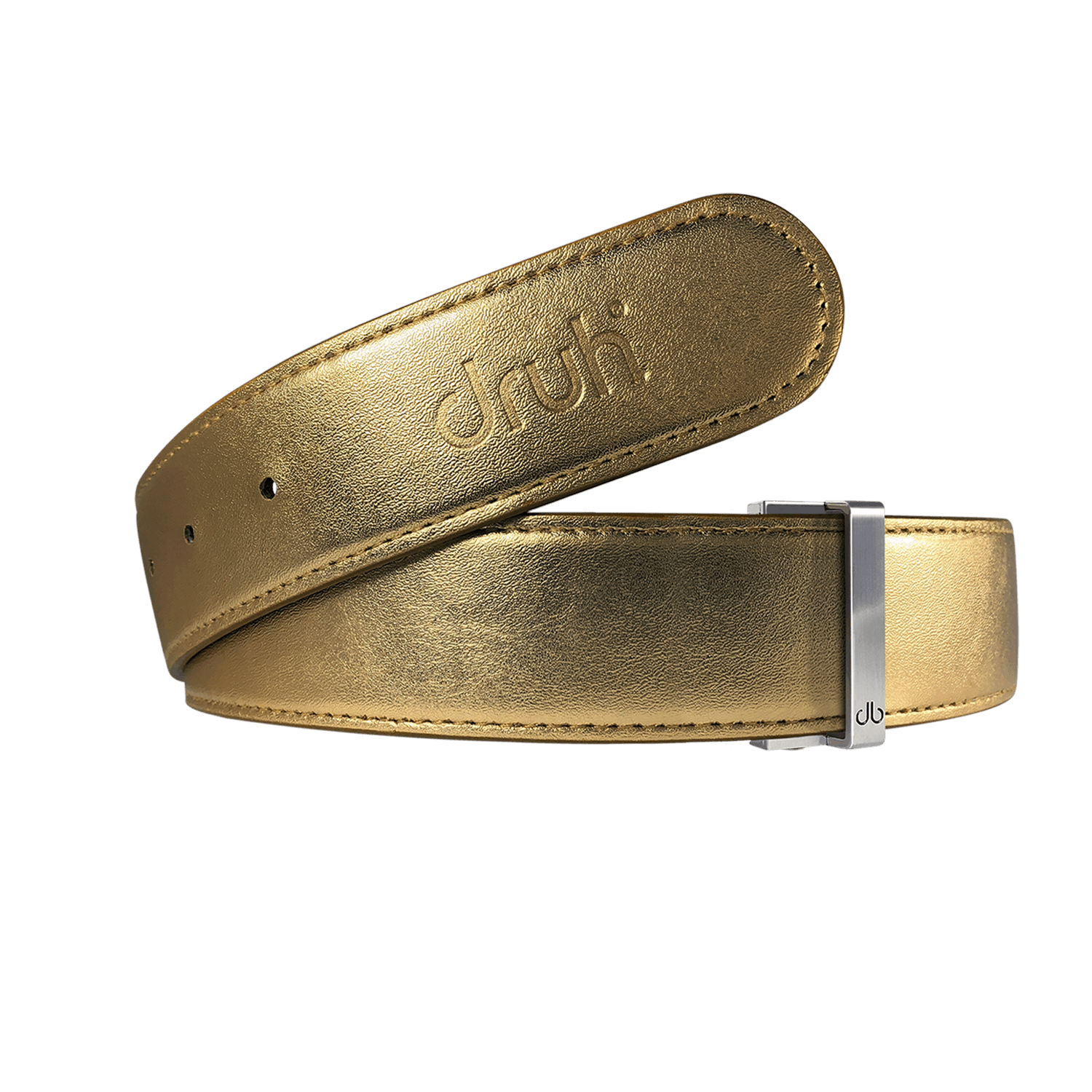 Gold Leather Strap