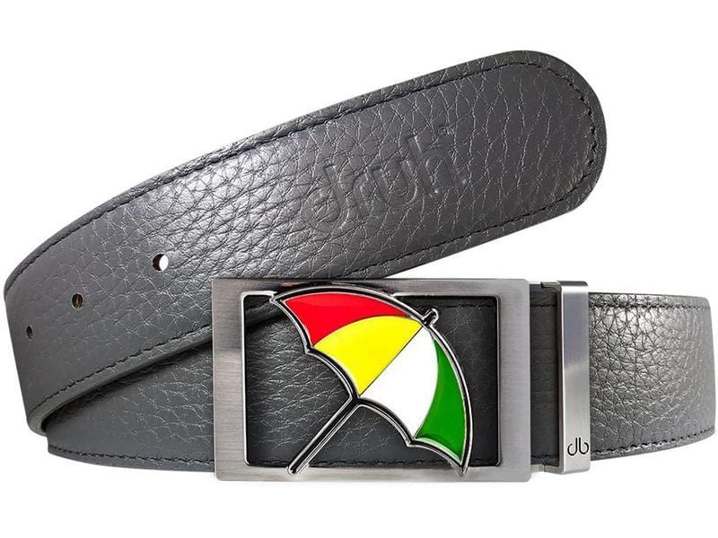 Arnold Palmer Golf Belt Full Grain Leather Grey